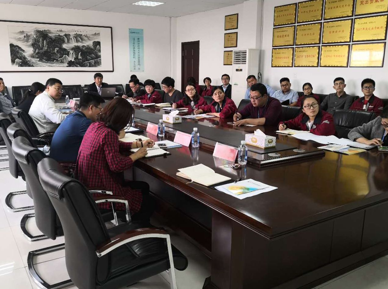 东营综合保税区一行莅临炭黑公司调研